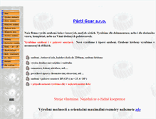 Tablet Screenshot of prevody.cz