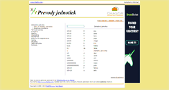 Desktop Screenshot of prevody.sk